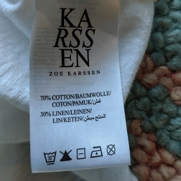 SOLD Zoe Karssen Lucky Boy graphic t size S - Picture 6 of 6